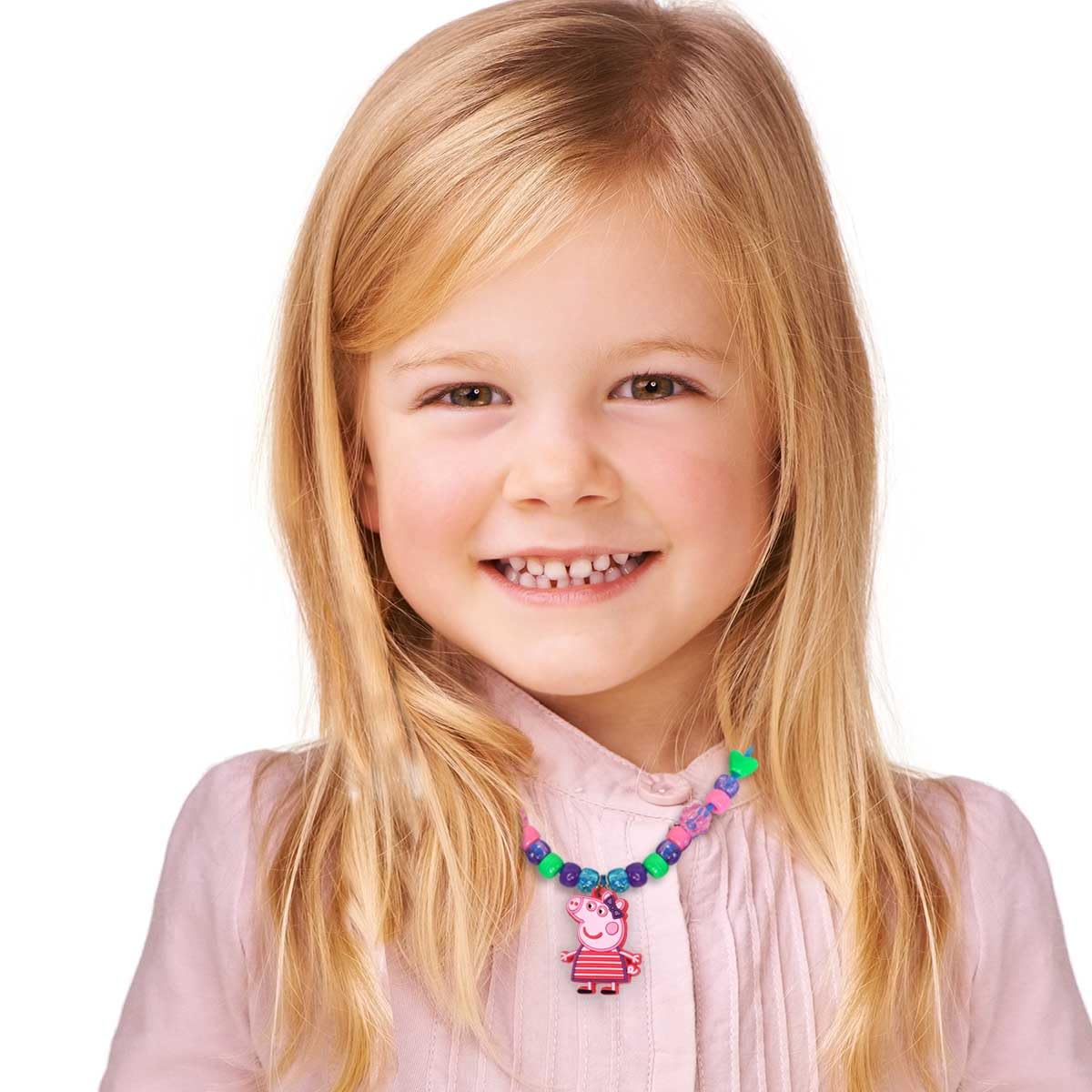 Tara Toys Peppa Necklace Activity Set | 5 DIY Jewelry Kits for Kids 3+