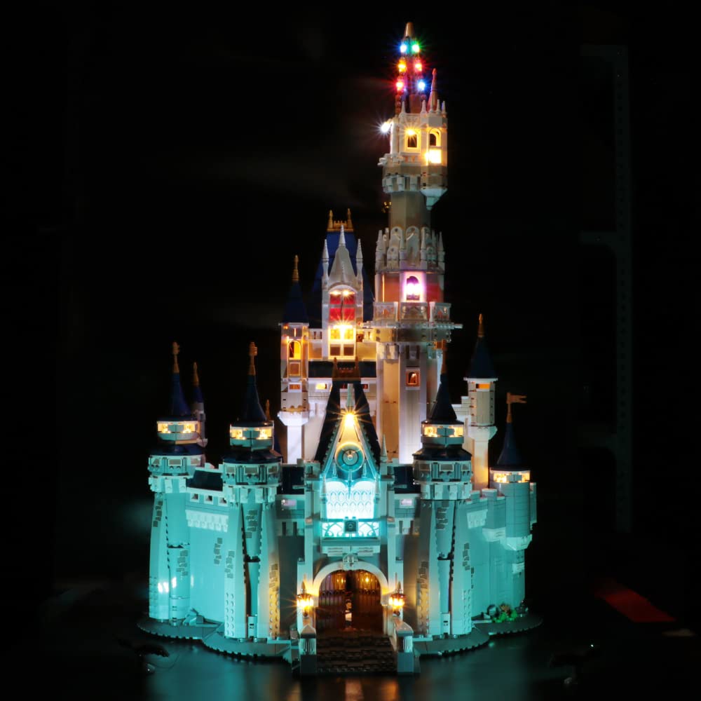 TEDDOO 20pcs 1X4 LED Lighting Kit — USB-Powered Lights for LEGO Bricks (Warm White)