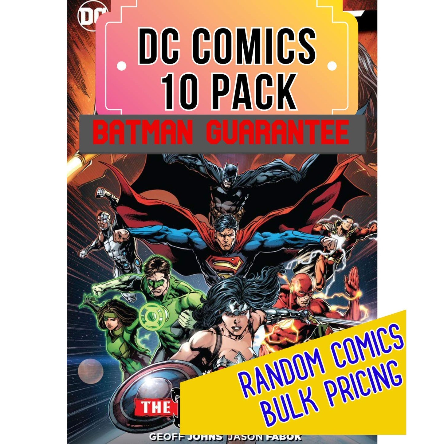 Telegraph Batman/DC Comic Book Grab Bag – 10-Pack Bundle