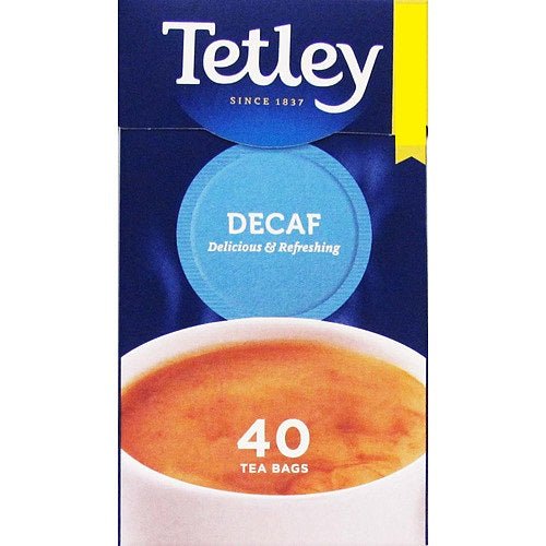 Tetley Decaf 40 Tea Bags PMP (Case of 6)