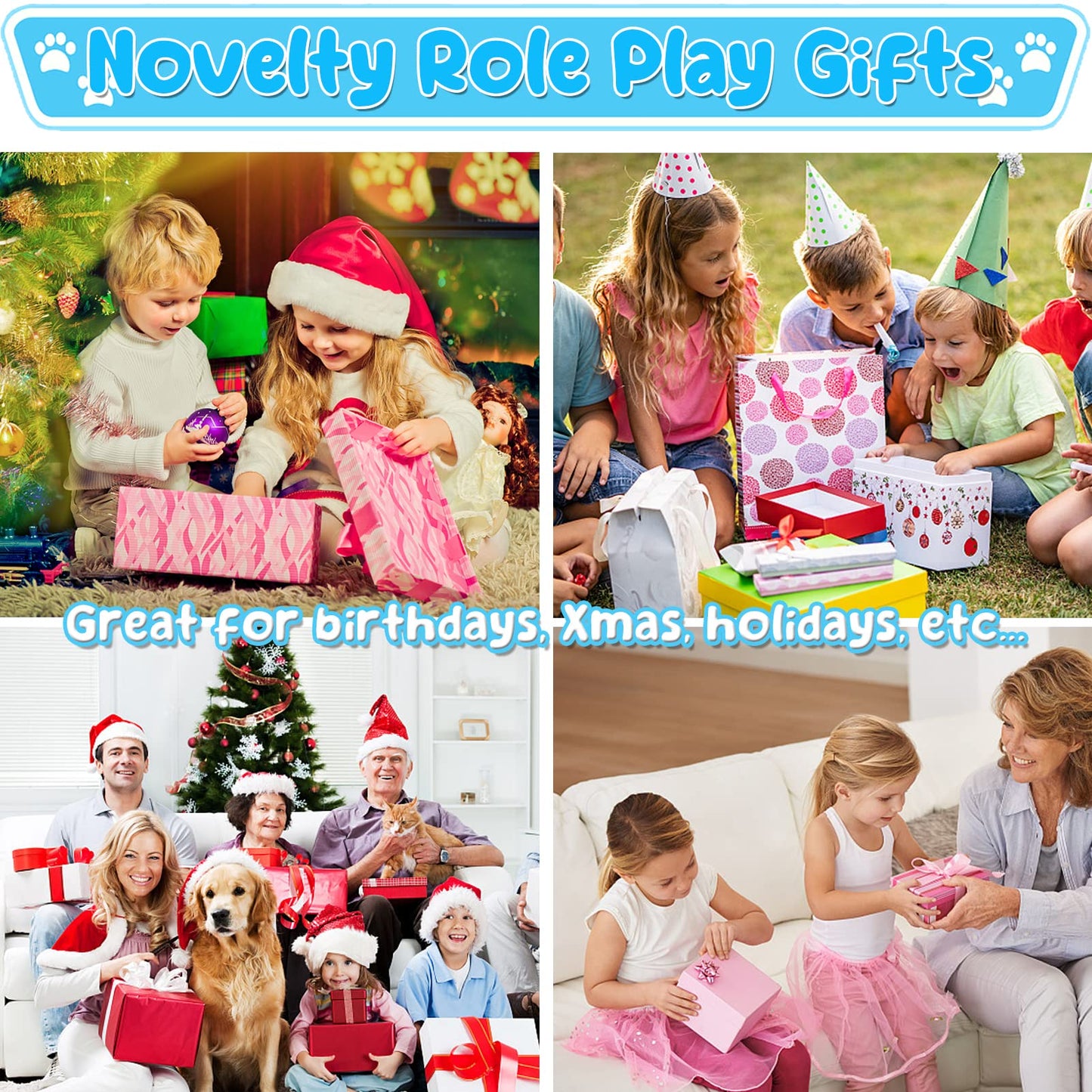 TEUVO Pet Care Playset – 16-Piece Kids Doctor Kit with Plush Dog & Backpack