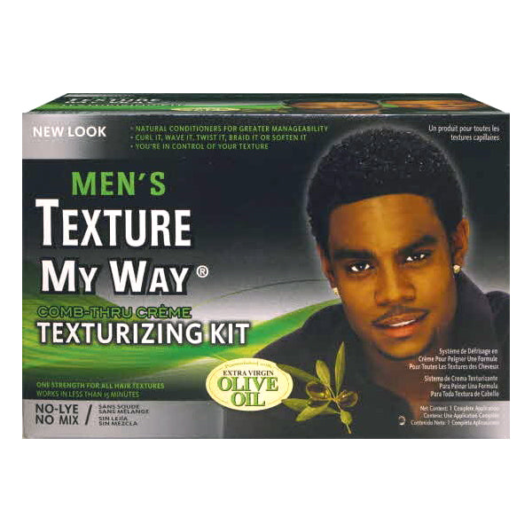 Texture My Way Men's Texturizing Kit: Define & Enhance Natural Curls & Waves for Men