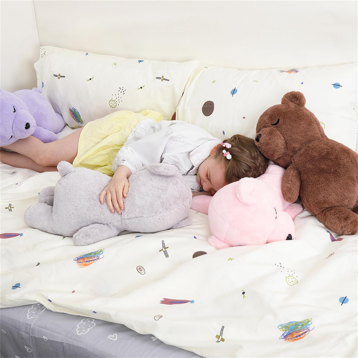 Tezituor 20-Inch Koala Plush – Large Sleeping Pillow & Cuddle Toy for Kids
