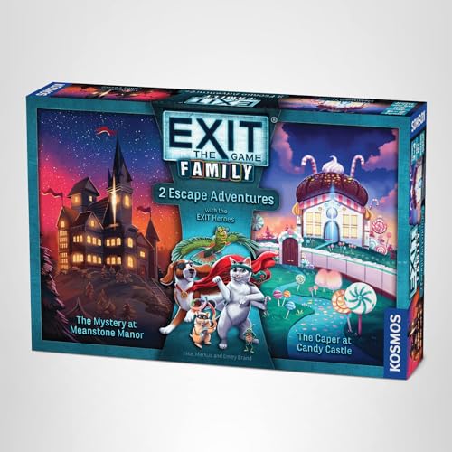 EXIT: The Game Family Edition – 2 Adventures for 2-4 Players | At-Home Cooperative Mystery