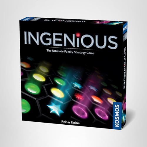 Thames & Kosmos Ingenious | Ultimate Family Strategy Game for 1–4 Players | Spiel Des Jahres Nominee