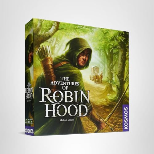 Thames & Kosmos The Adventures of Robin Hood - Cooperative Story-Driven Board Game for 2-4 Players (Ages 10+)