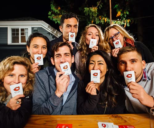 That's What She Said Game - Hilariously Twisted Adult Party Game (White & Red) | That's What She Said