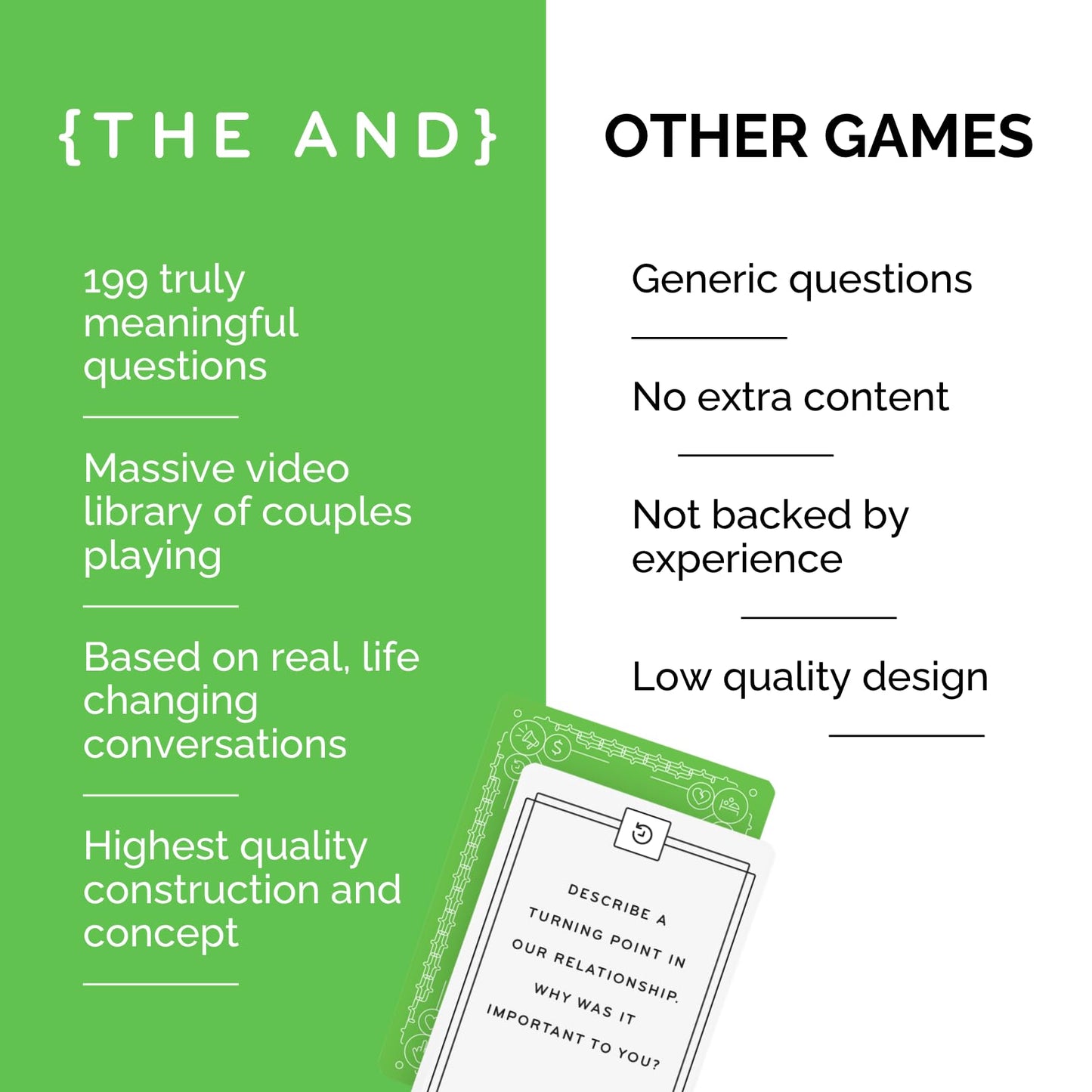 THE AND Healing Edition — 199 Question Cards to Heal Strained Relationships | Reconnect by Understanding & Releasing Hurt Feelings