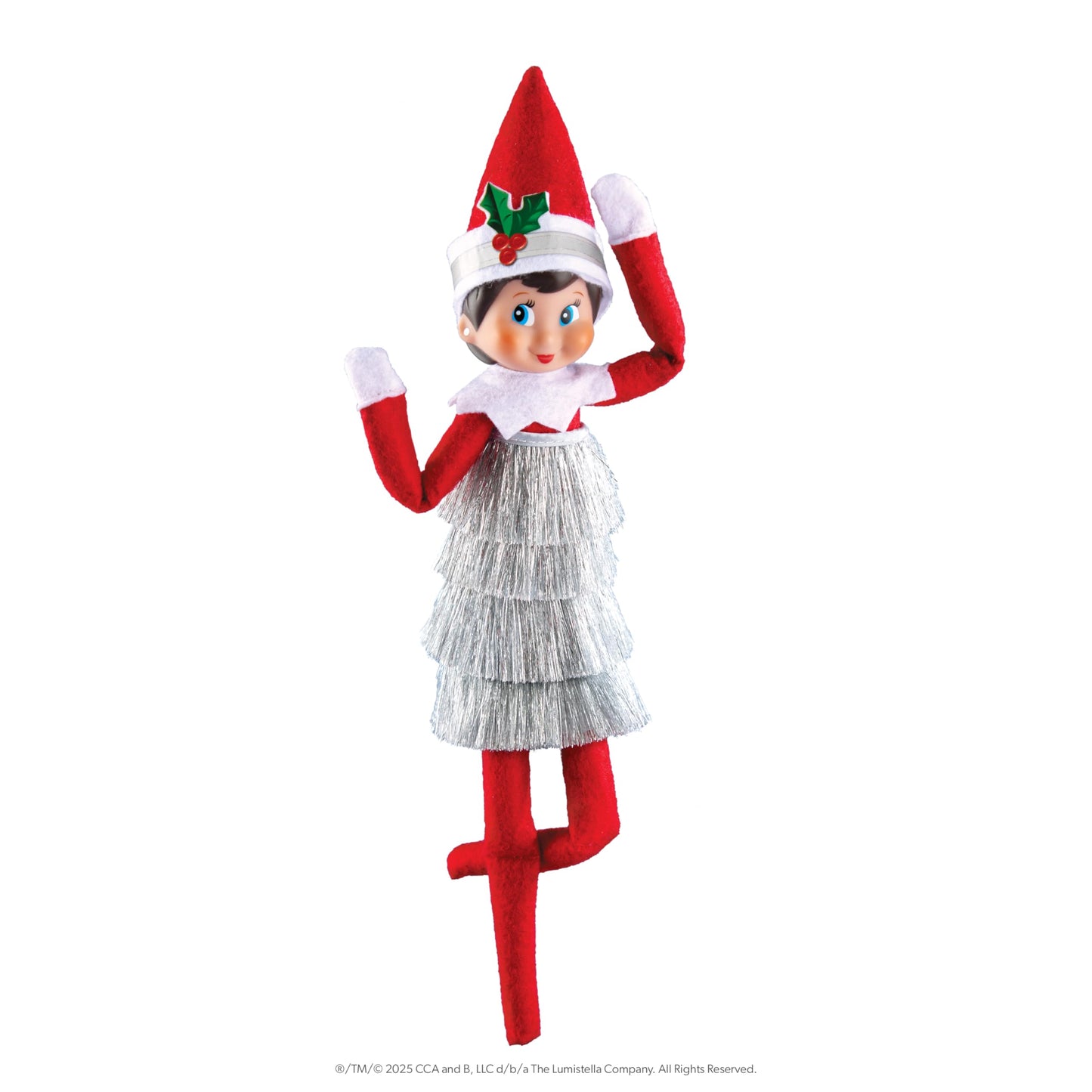 The Elf on the Shelf Claus Couture Tiny Tinsel Dress – Dazzling Vintage Elf Outfit