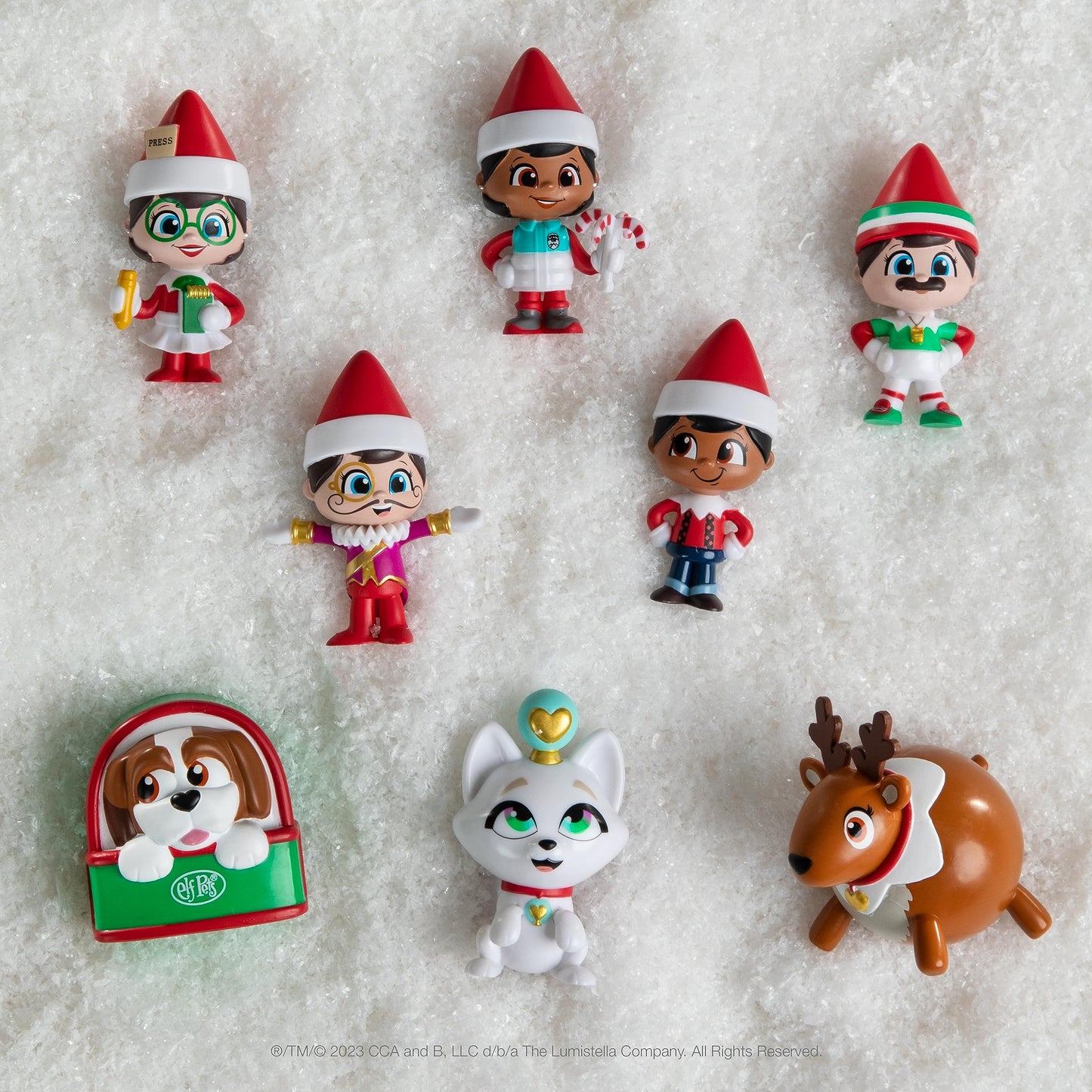 The Elf on the Shelf® and Elf Pets® Minis Series 4 – Blind Bag Collectible Figures
