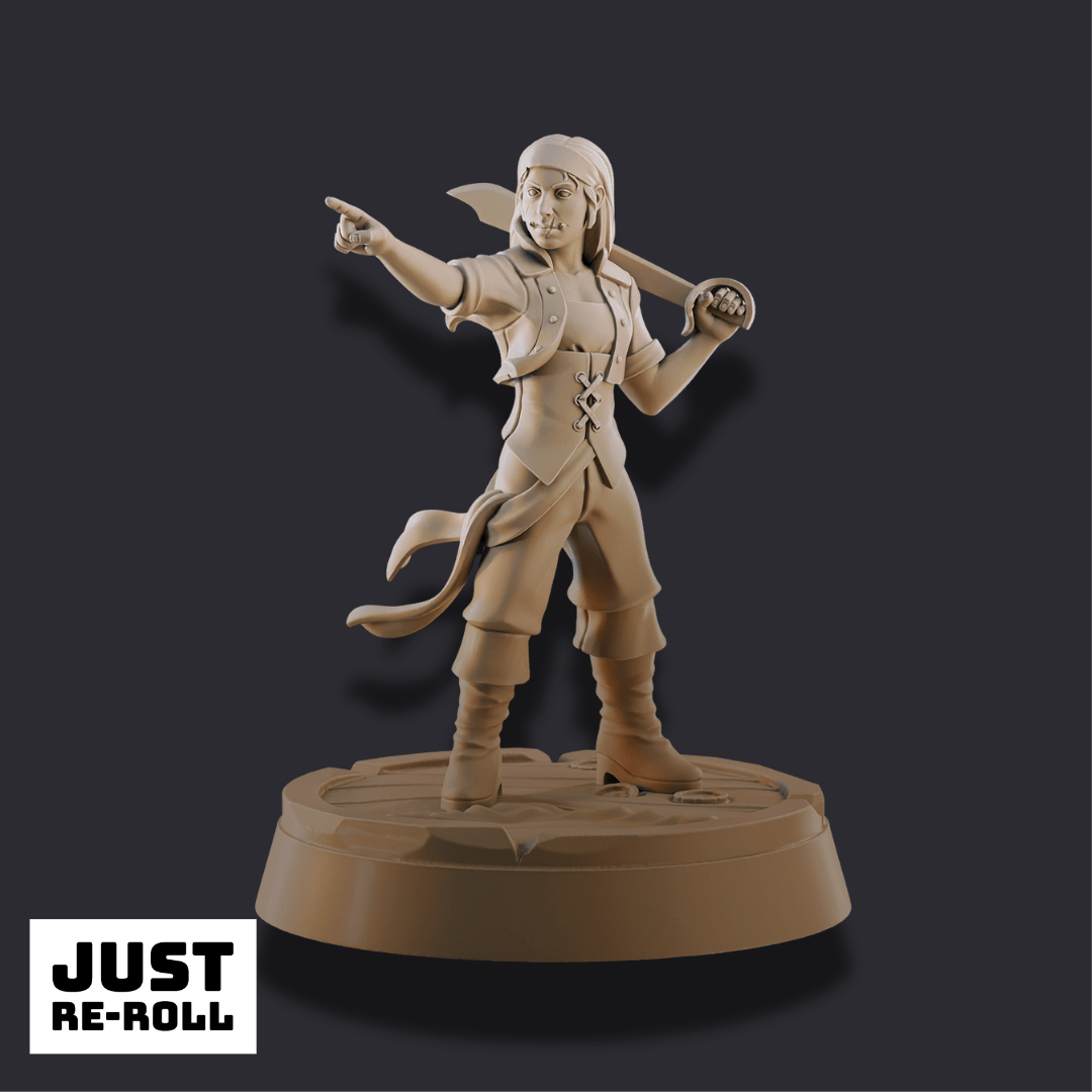 The First Mate – 3D Printed Tabletop Miniature