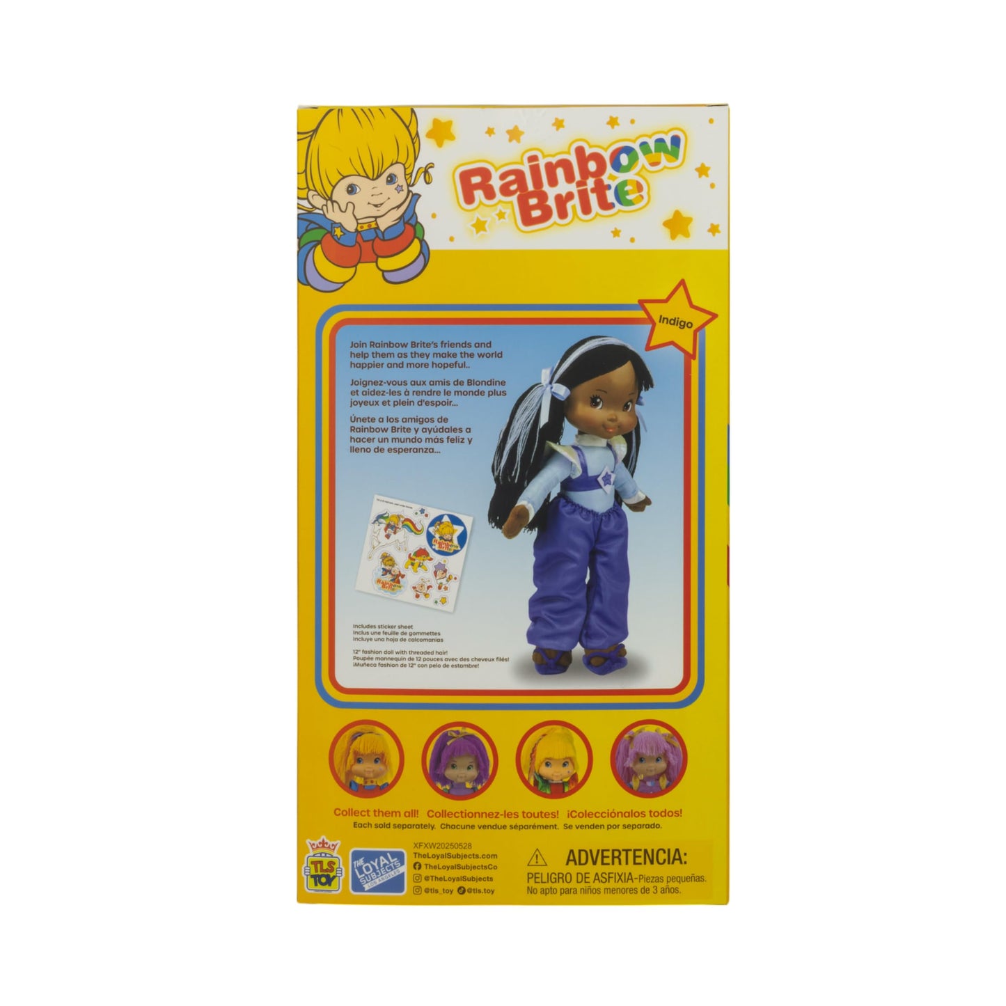 The Loyal Subjects Rainbow Brite Indigo 12-Inch Doll | TLS Toy