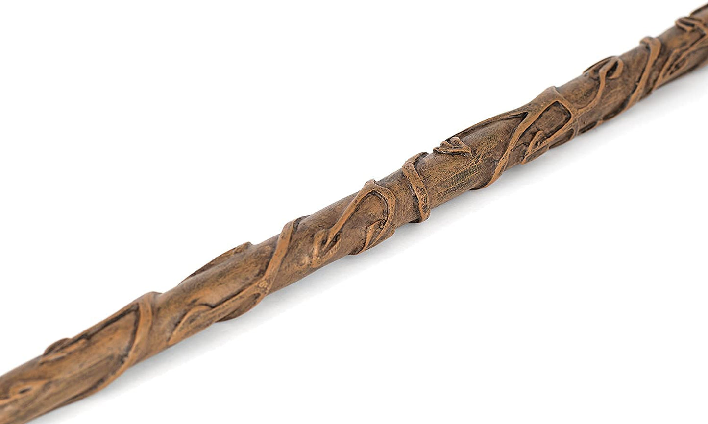 The Noble Collection Hermione Granger's Wand with Ollivanders Wand Box - 15-Inch Authentic Prop Replica