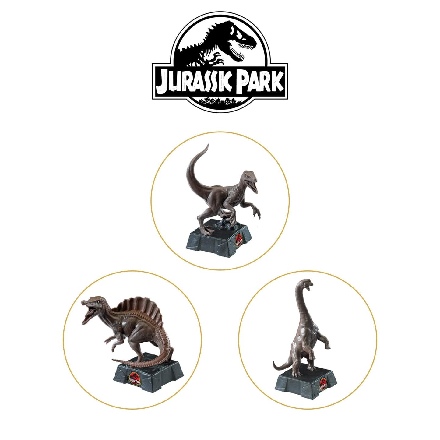 The Noble Collection Jurassic Park Chess Set – Officially Licensed Dinosaurs on a Stone-Texture Board