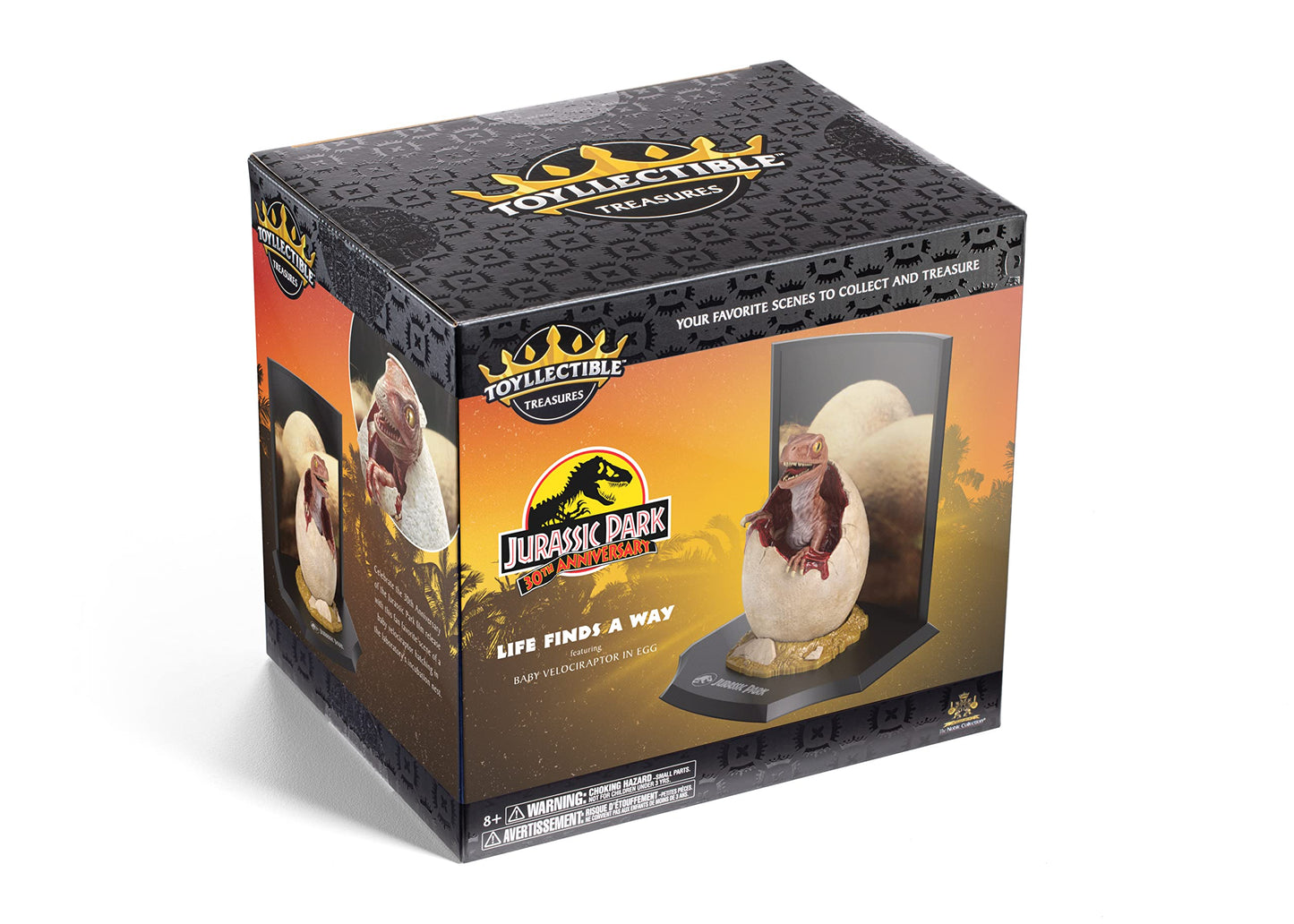 The Noble Collection Jurassic Park Toyllectible Treasure Egg – Life Finds a Way