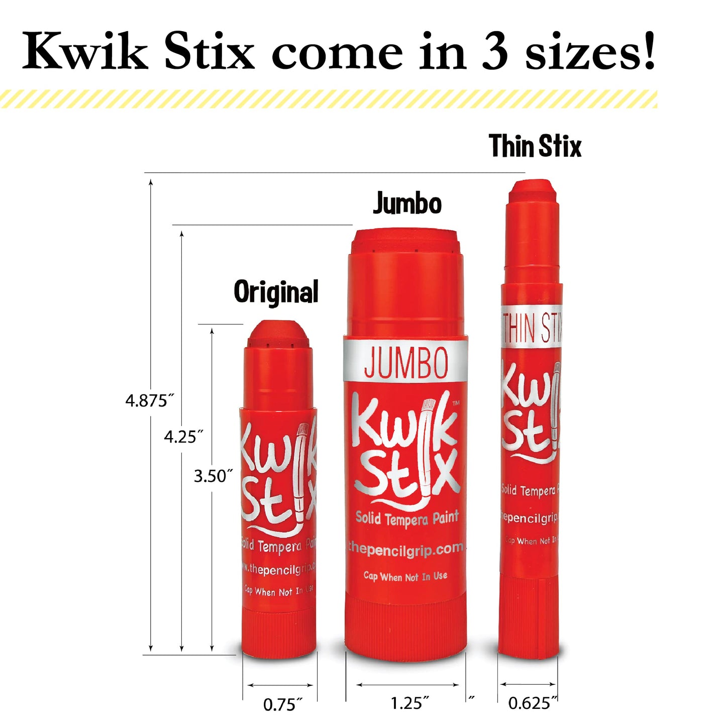 Kwik Stix Tempera Paint – Jewel Tones (10 Colors) | The Pencil Grip