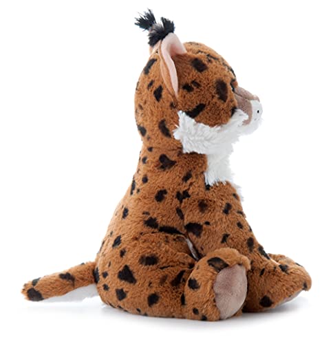 The Petting Zoo Bobcat Stuffed Animal – 12 inch Plush Gift for Kids