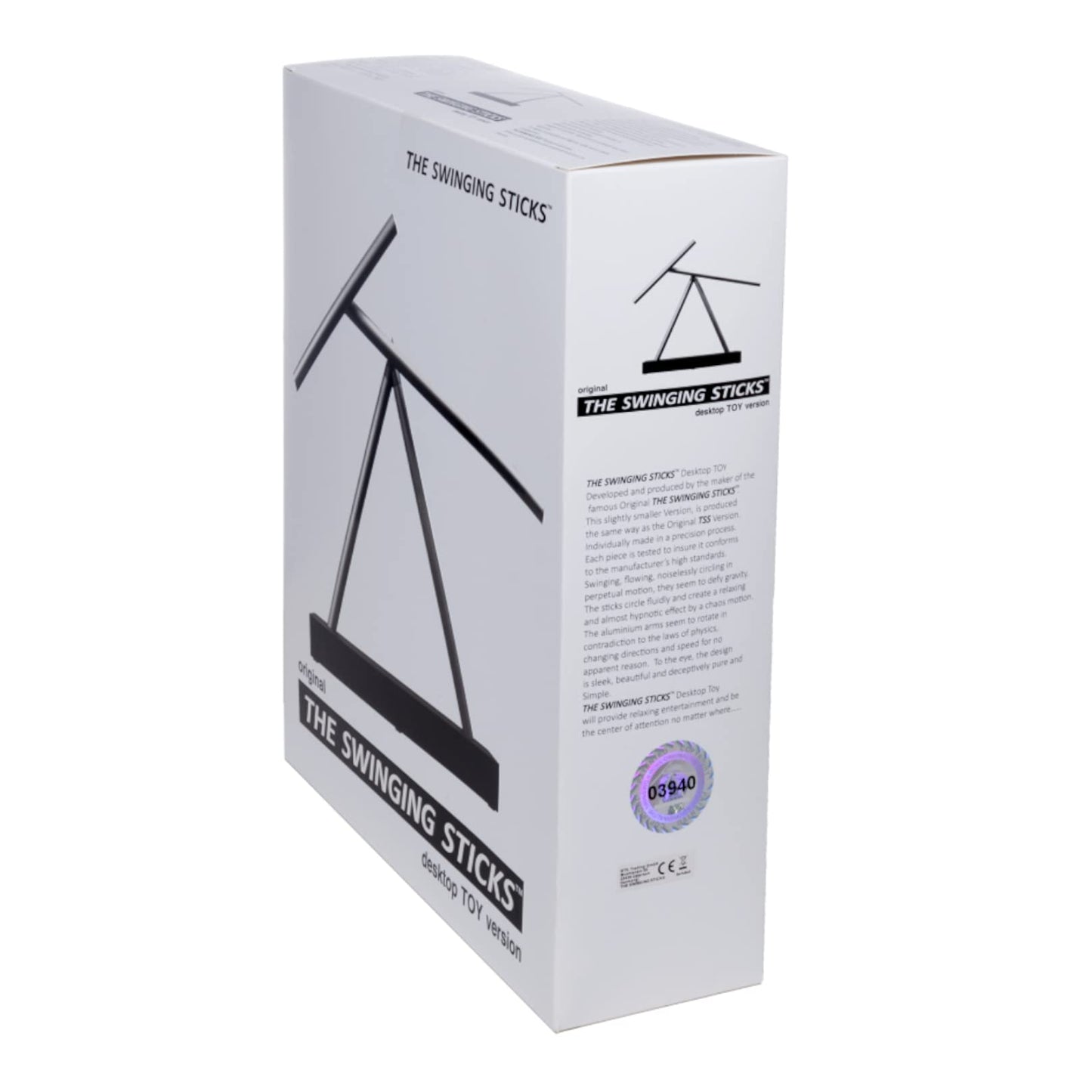 The Swinging Sticks Kinetic Energy Sculpture – Desktop Version