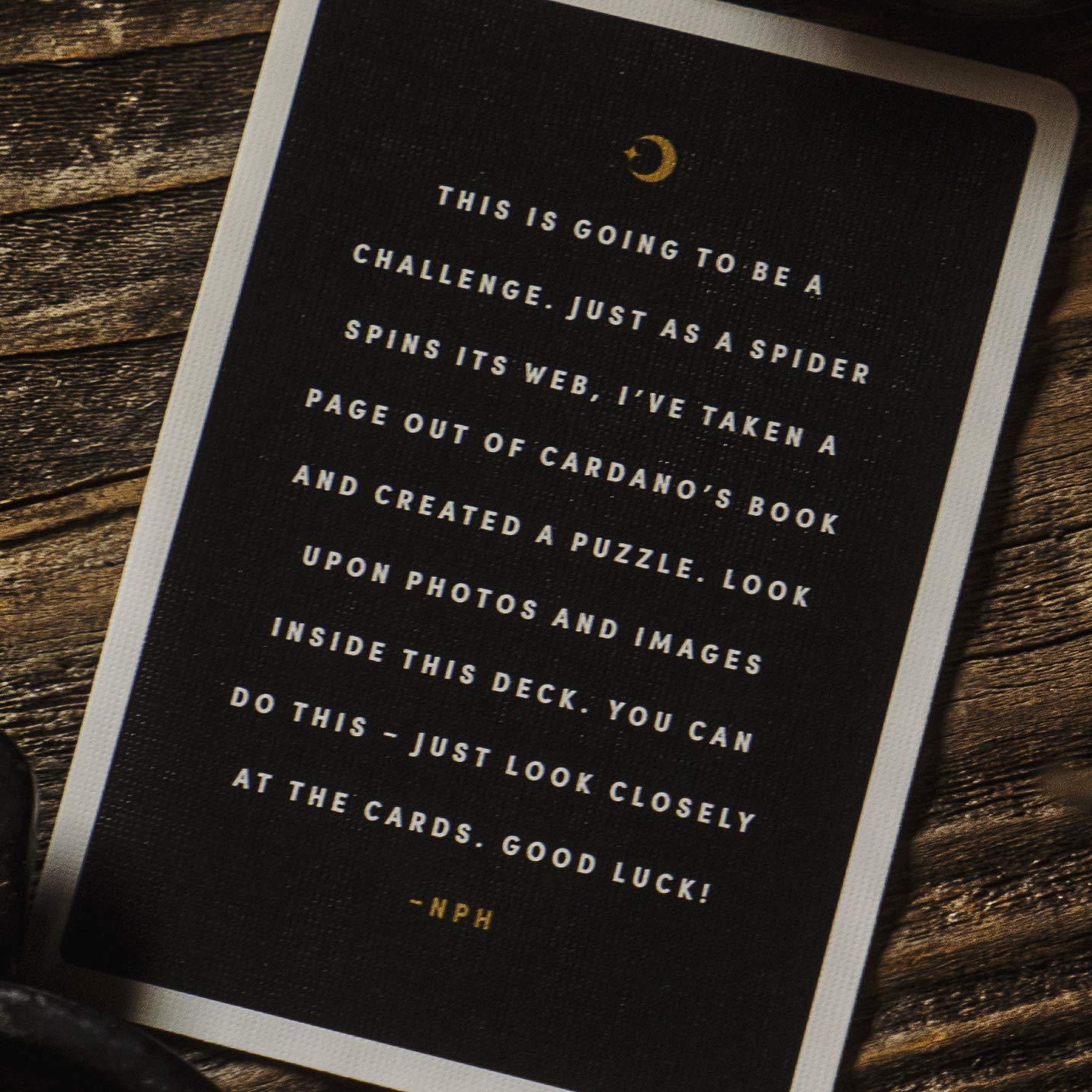 theory11 Neil Patrick Harris Playing Cards — Elegant, Intricate Deck by Theory11