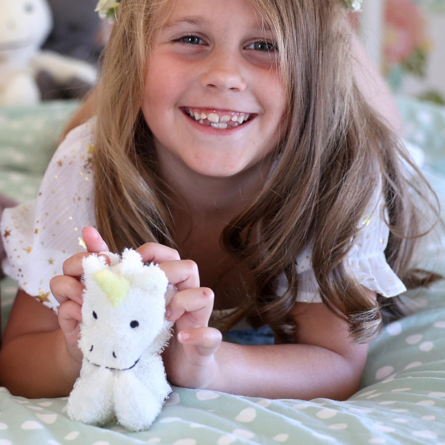 Thermal-Aid Zoo Juno Unicorn Mini Microwavable Plush – Hot & Cold Pack