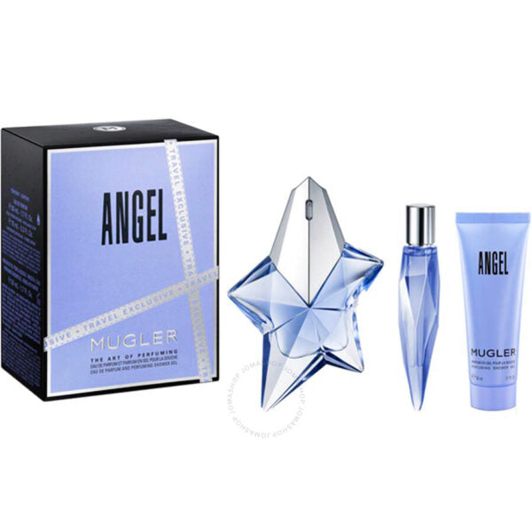 Thierry Mugler Angel Gift Set 50ml EDP Refillable + 10ml EDP + 50ml Body Lotion