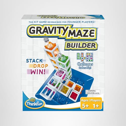 ThinkFun Gravity Maze Builder for Kids 5+ | Logic Marble Run & Spatial Thinking | MESH Accredited