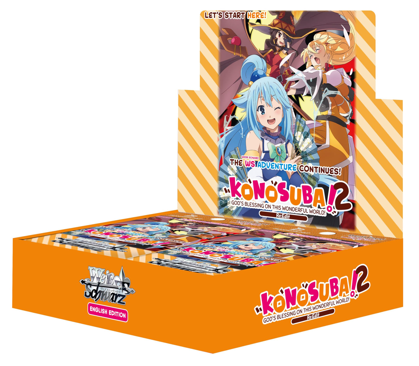WEISS SCHWARZ: Konosuba Gods Blessing Re:Edit Booster Box | Third Eye Comics
