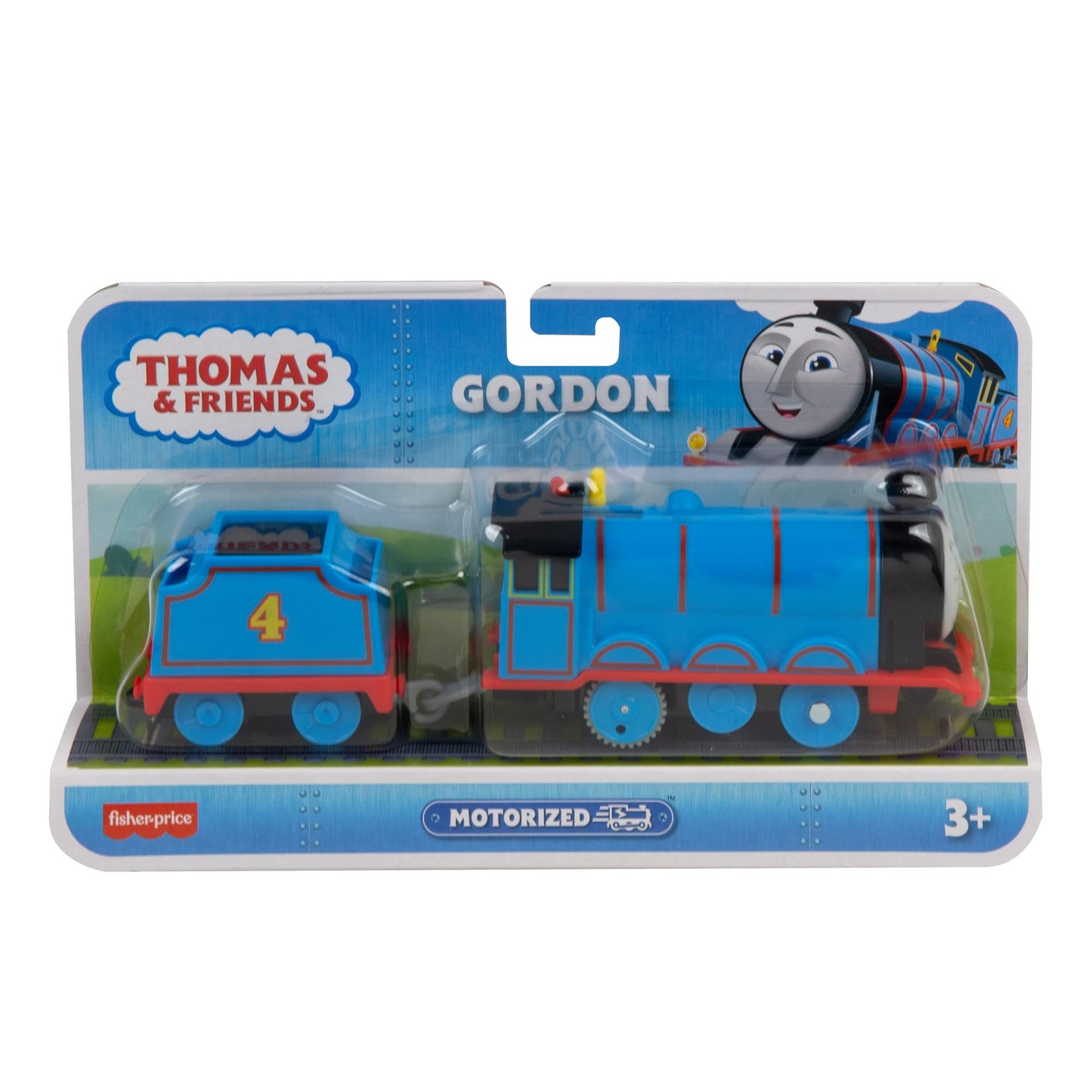 Thomas & Friends Gordon Motorized Engine with Tender | Battery-Powered Train for Preschool Play | Ages 3+