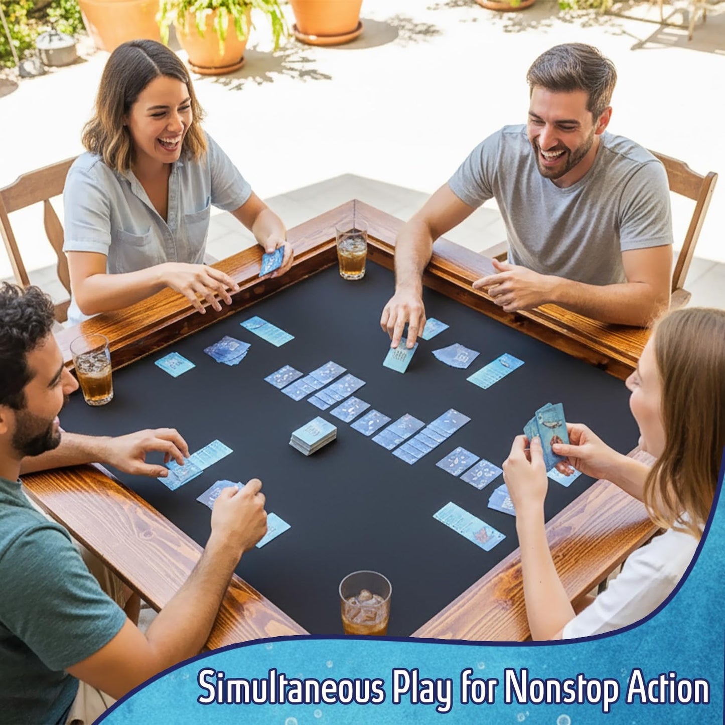 Three Nail Games Go for The Krill — Quick-Play Ocean Adventure Card Game for Family, Travel & Parties