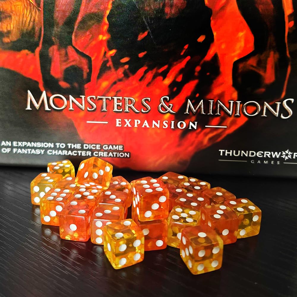 Monsters and Minions Expansion for Roll Player – End-Game Monsters, Fifth Player, 170+ Cards | Thunderworks Games