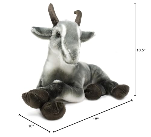 TigerHart Patrick The Pygmy Goat Plush - 18-Inch Large Stuffed Animal