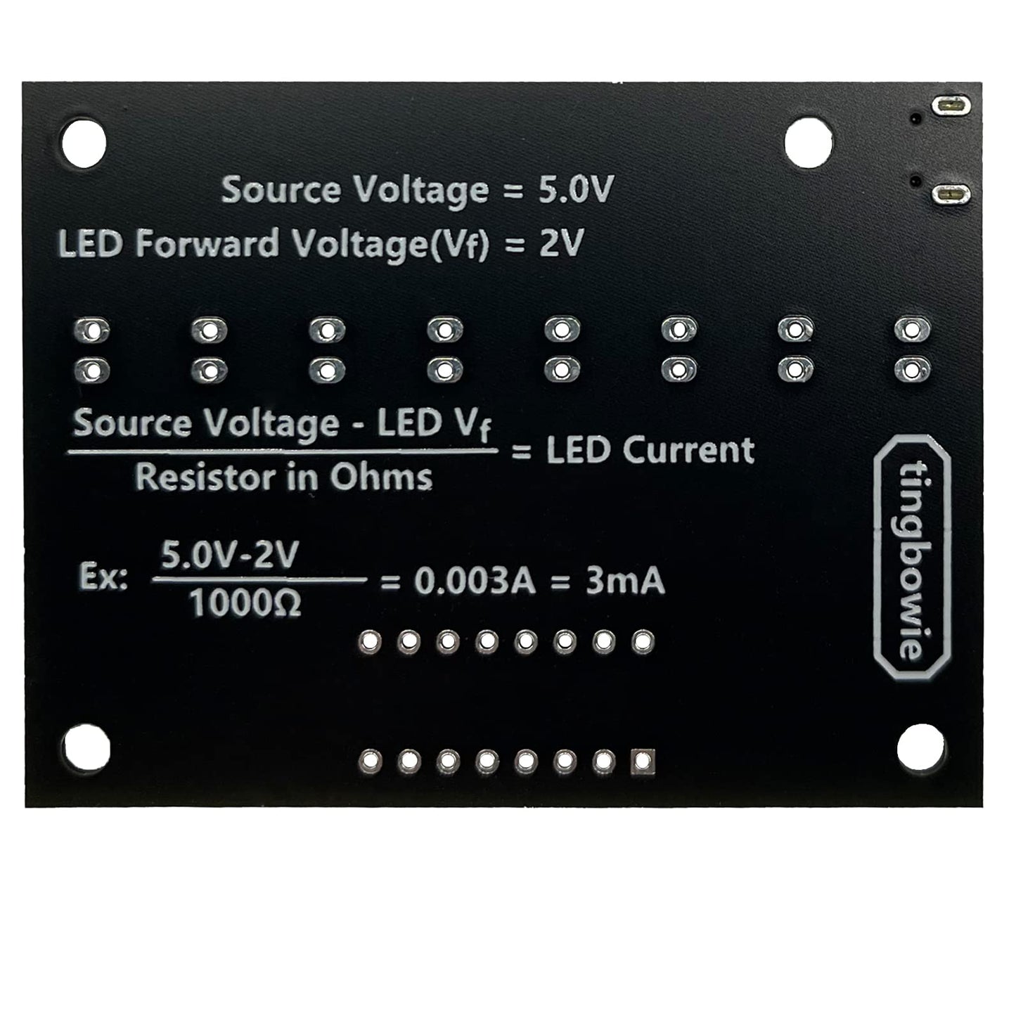 Tingbowie Soldering Practice Kit for Beginners | DIY Electronics Training Board