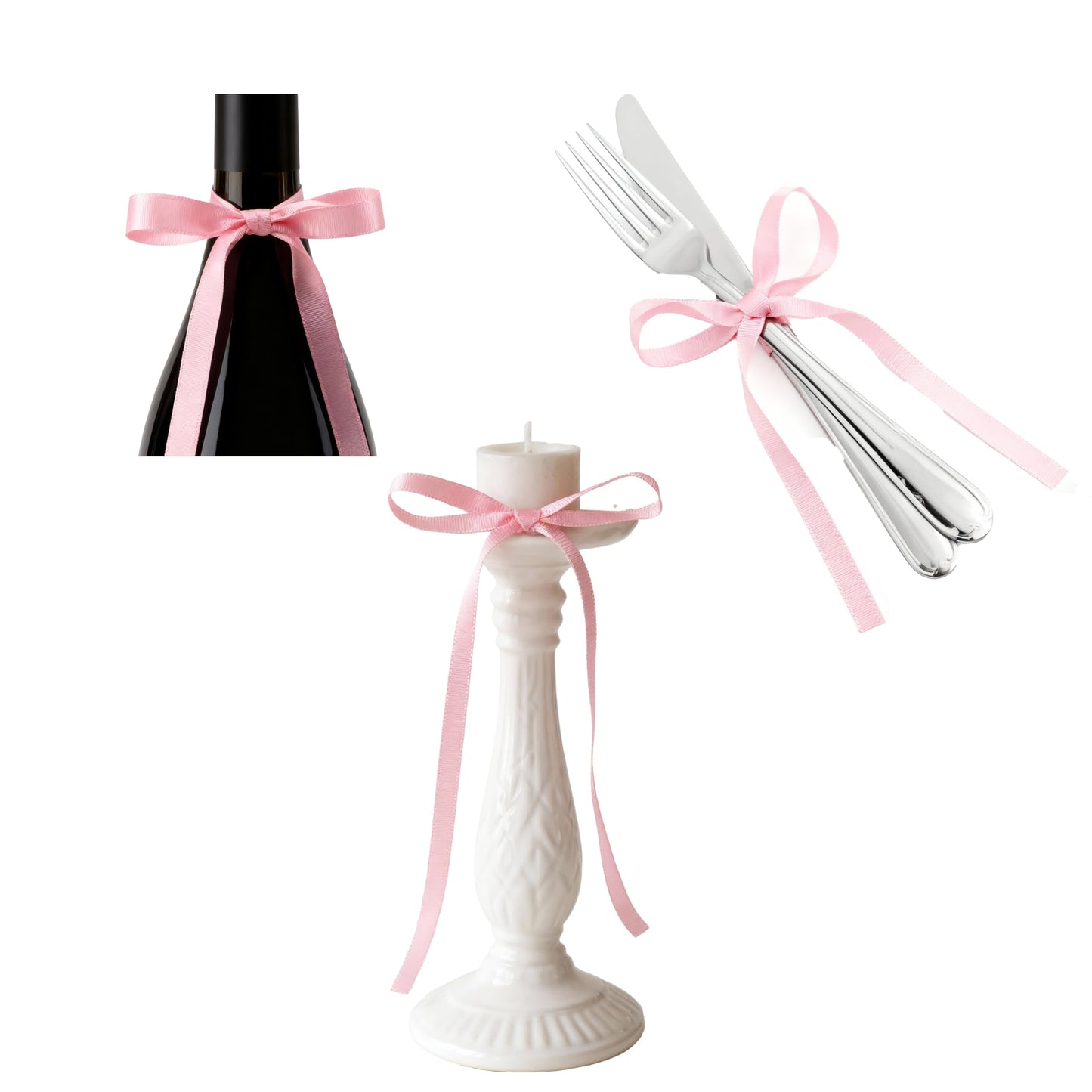 Tisbonsy Elegant Gold Bow Topper Set (20-Pack) – Wedding Cupcake & Party Decor