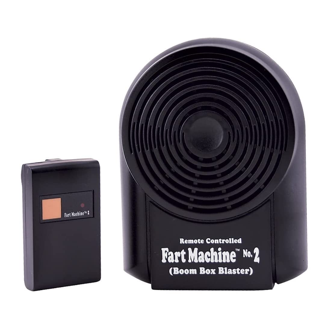 T.J. Wisemen Fart Machine 2 with Remote — 15 Sounds, 100 ft Range, Battery Included