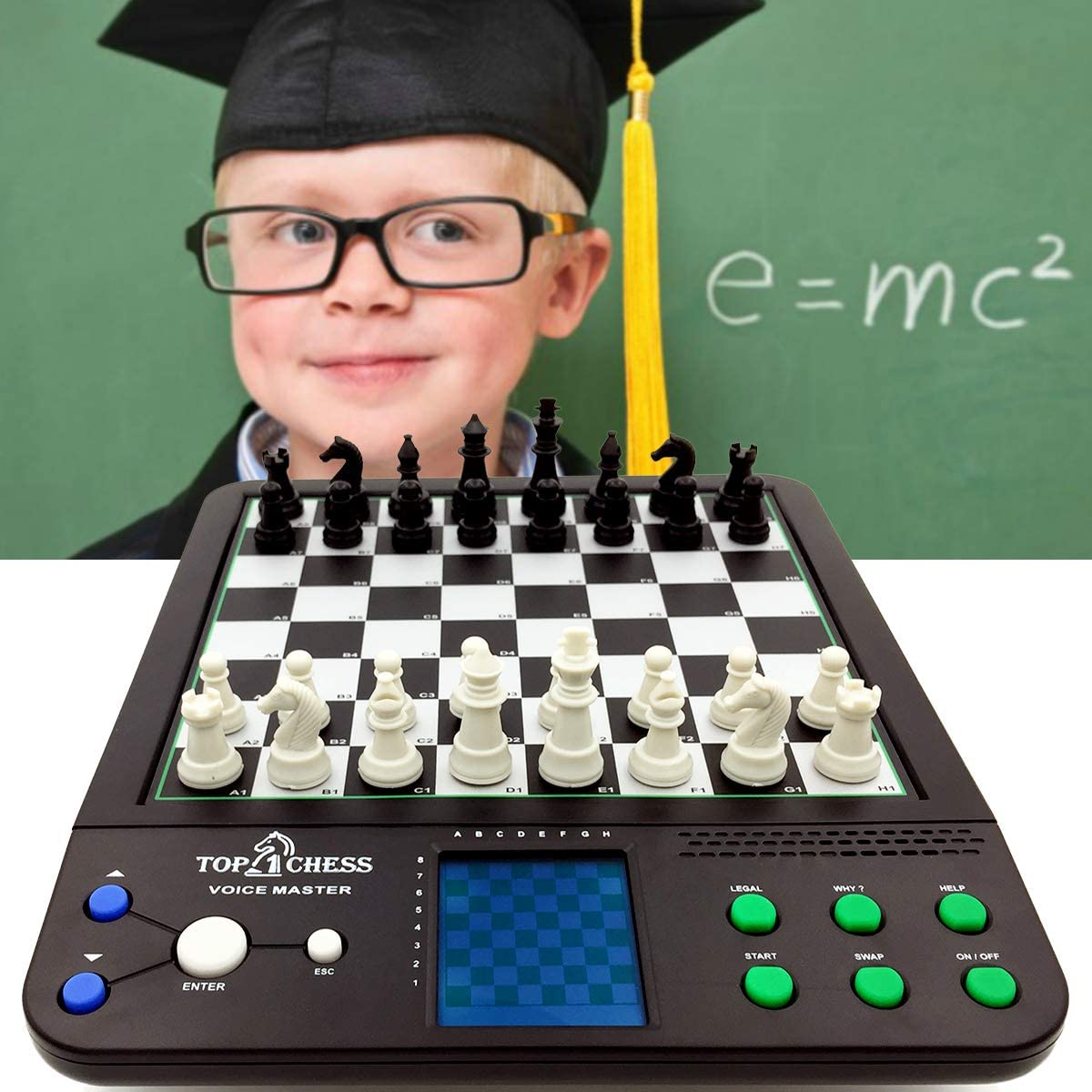 Top 1 Chess Electronic Chess Set | Voice Teaching Chess for Kids & Adults