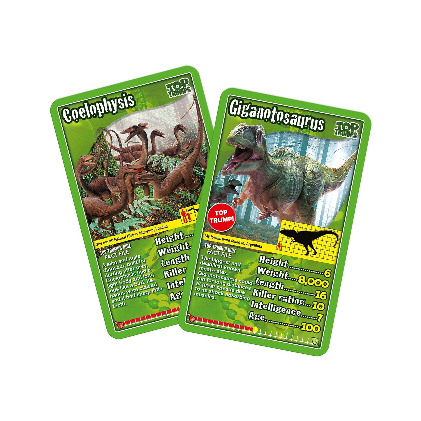 Top Trumps Dinosaurs Classics Card Game – Educational Dinosaur Facts for Ages 6+