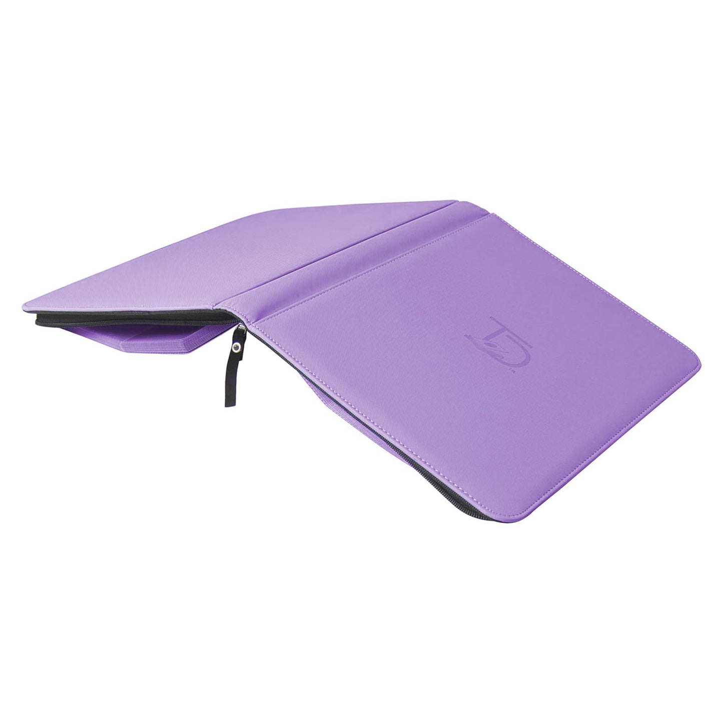 TopDeck 500 Card Binder Pro - Purple Leather, Nostalgic Elegance | Archival-Safe Card Binder