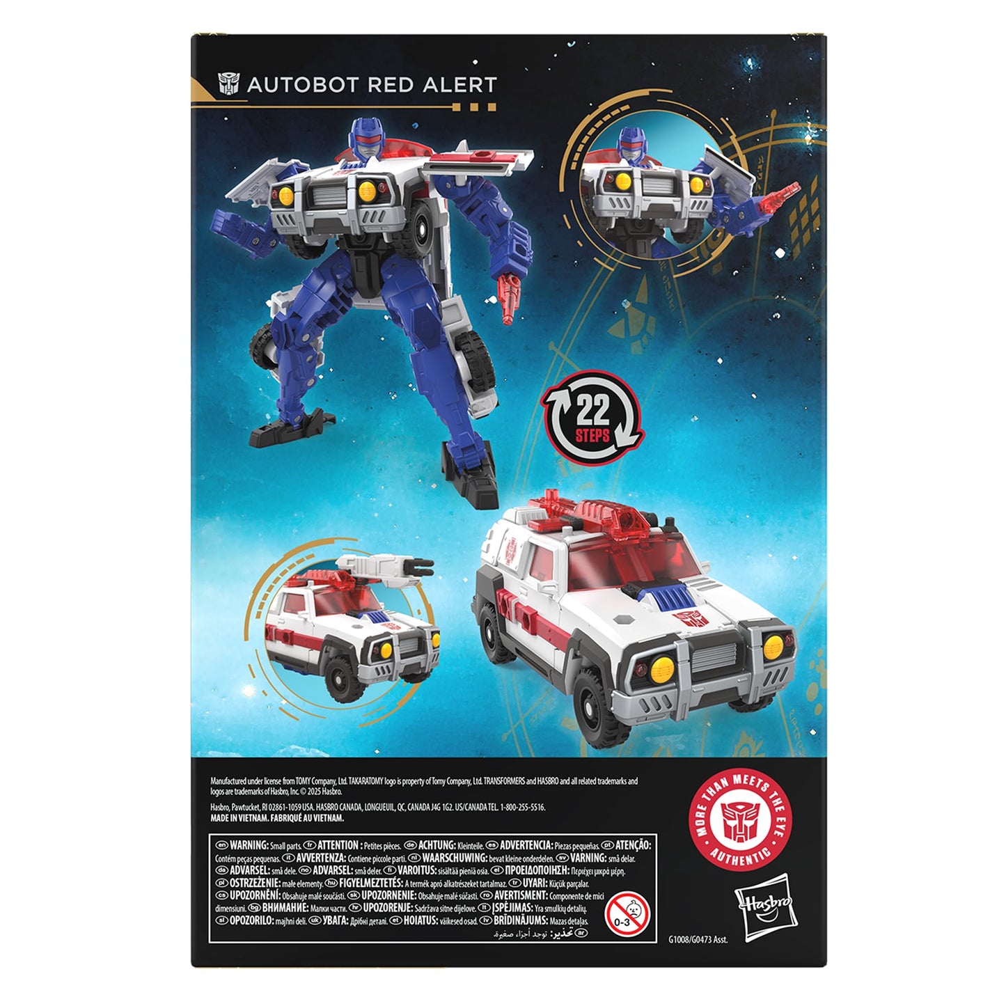 Transformers Age of the Primes Voyager Class Autobot Red Alert — 7-Inch Converting Action Figure