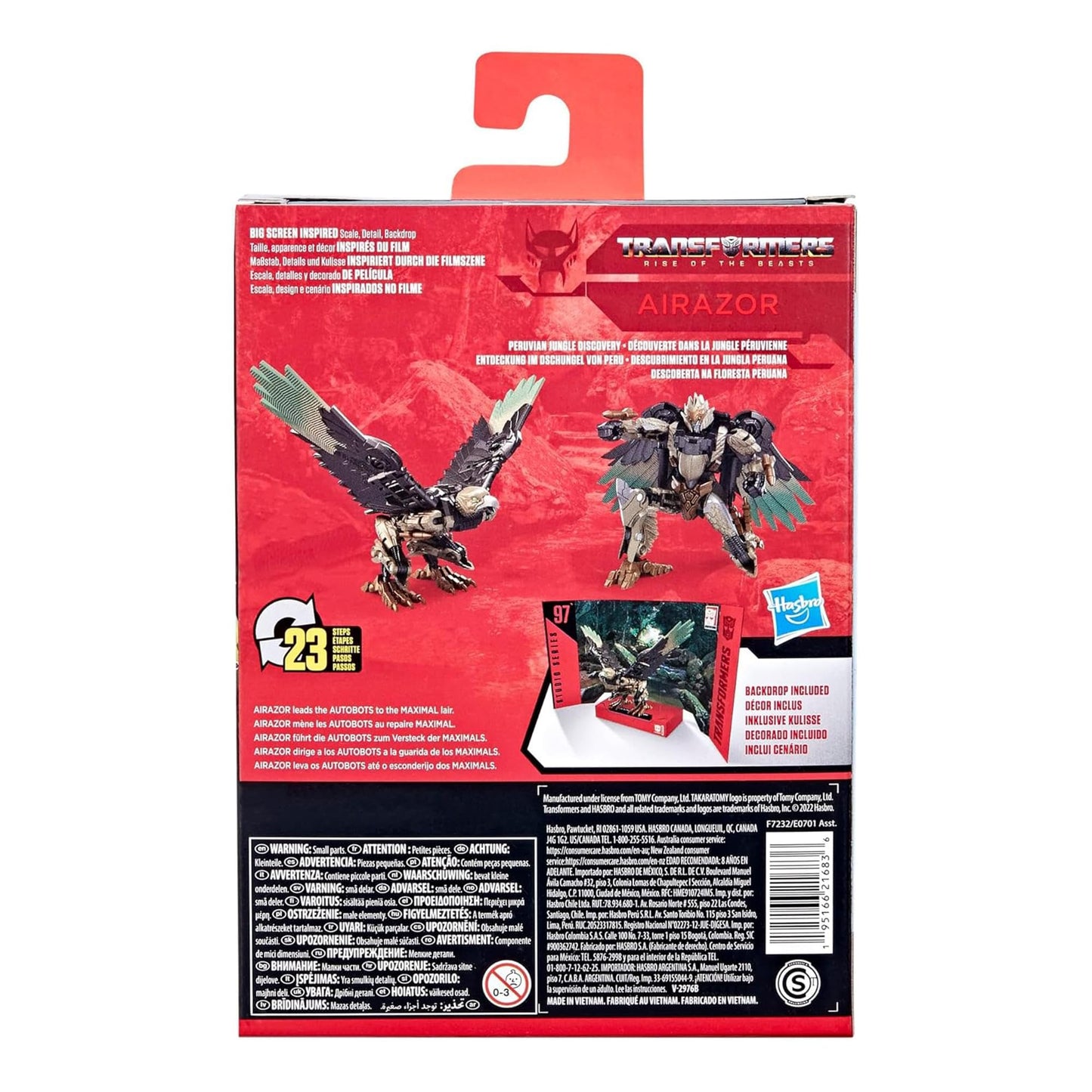 Transformers Studio Series Deluxe Airazor Figure 4.5 Inch Rise of The Beasts