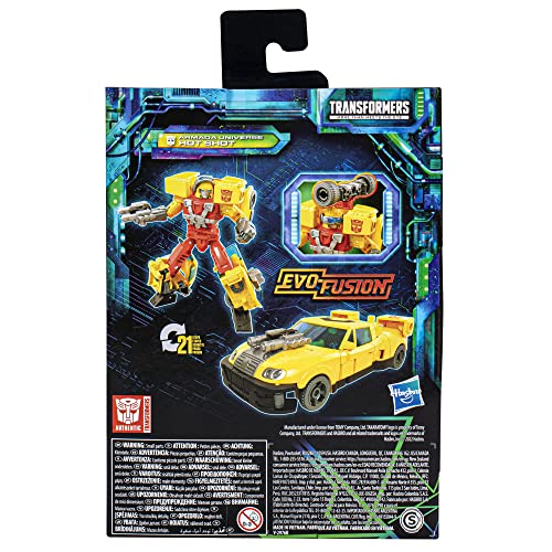 Transformers Legacy Evolution Armada Universe Hot Shot 5.5-inch Deluxe Action Figure