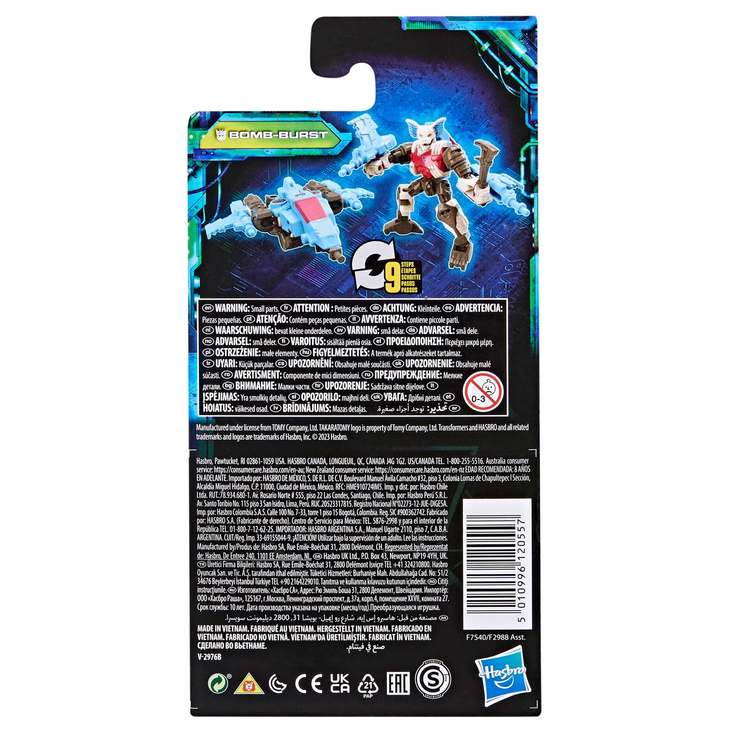 Transformers Legacy Evolution Bomb-Burst 3.5-Inch Action Figure | Collectible Toy for Ages 8+
