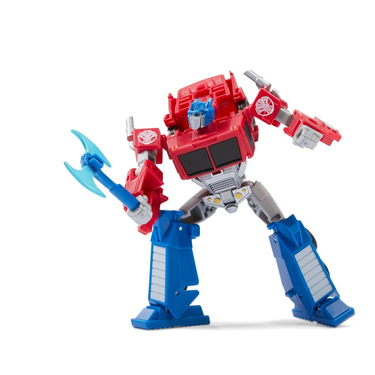 Transformers EarthSpark Optimus Prime Deluxe Class Figure – 12.5 cm, 19 Step Robot to Truck Conversion | Ages 6+