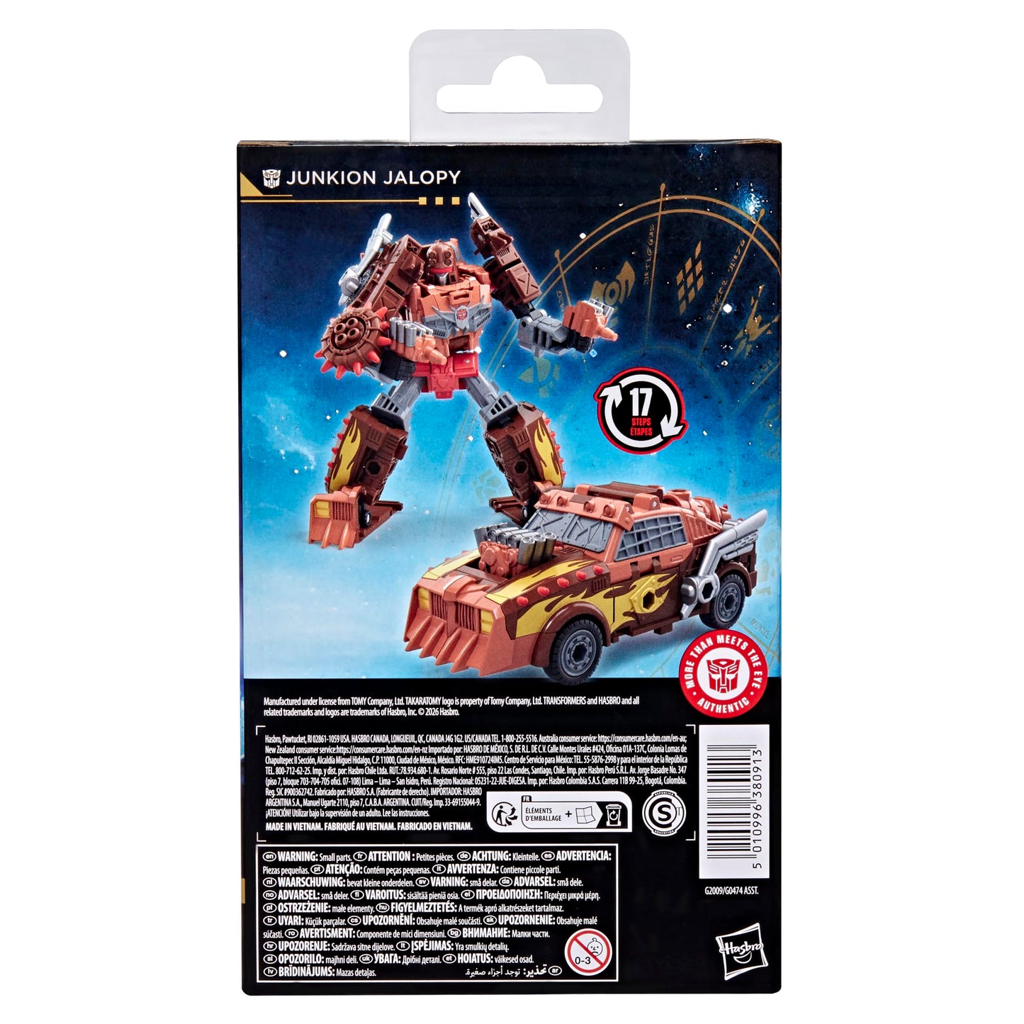 Transformers Age of the Primes Junkion Jalopy Deluxe 5.5-Inch Figure | Convert Between Robot and Off-Road Vehicle