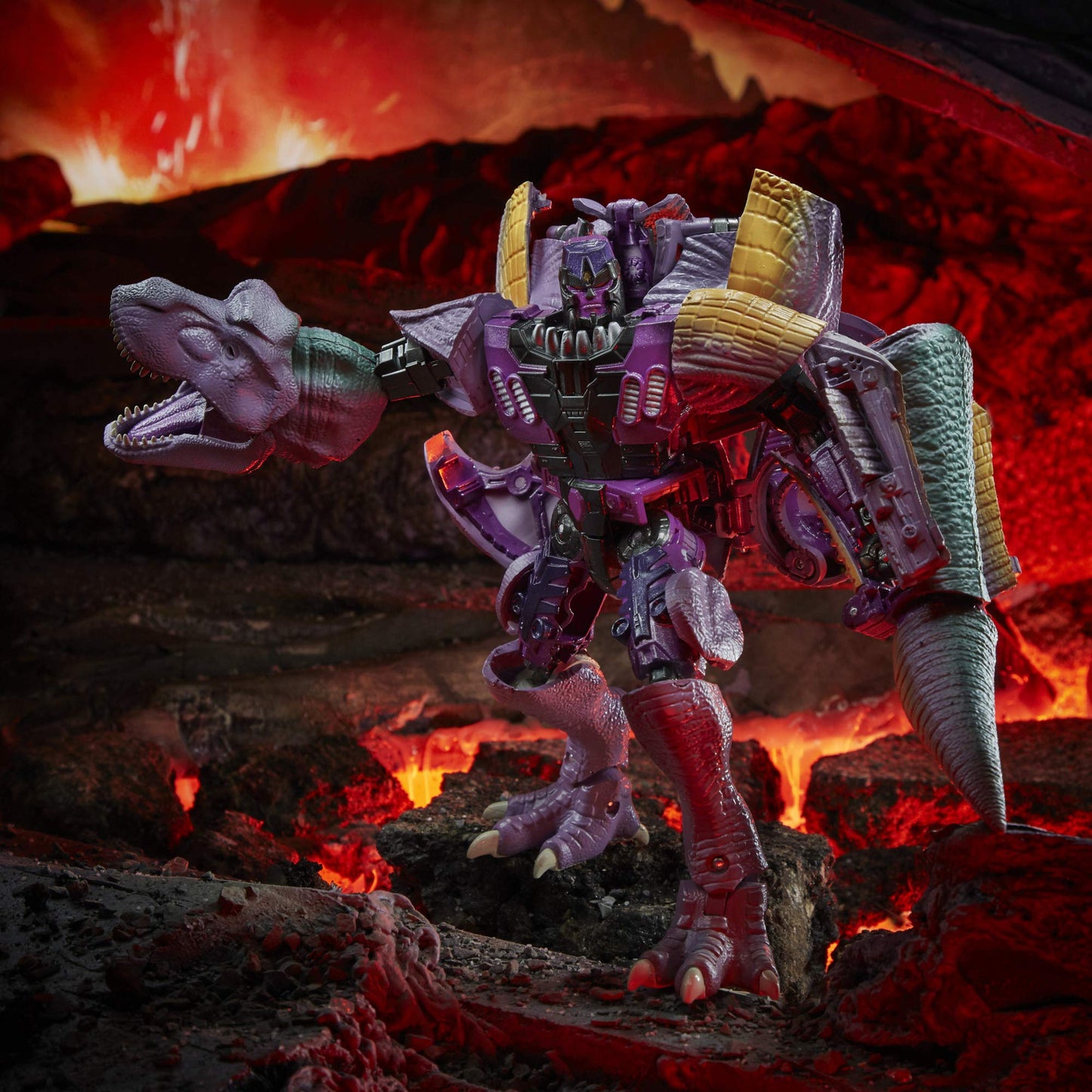 Transformers Generations War for Cybertron: Kingdom Leader WFC-K10 Megatron (Beast) – 7.5-Inch Beast Wars-Inspired Figure