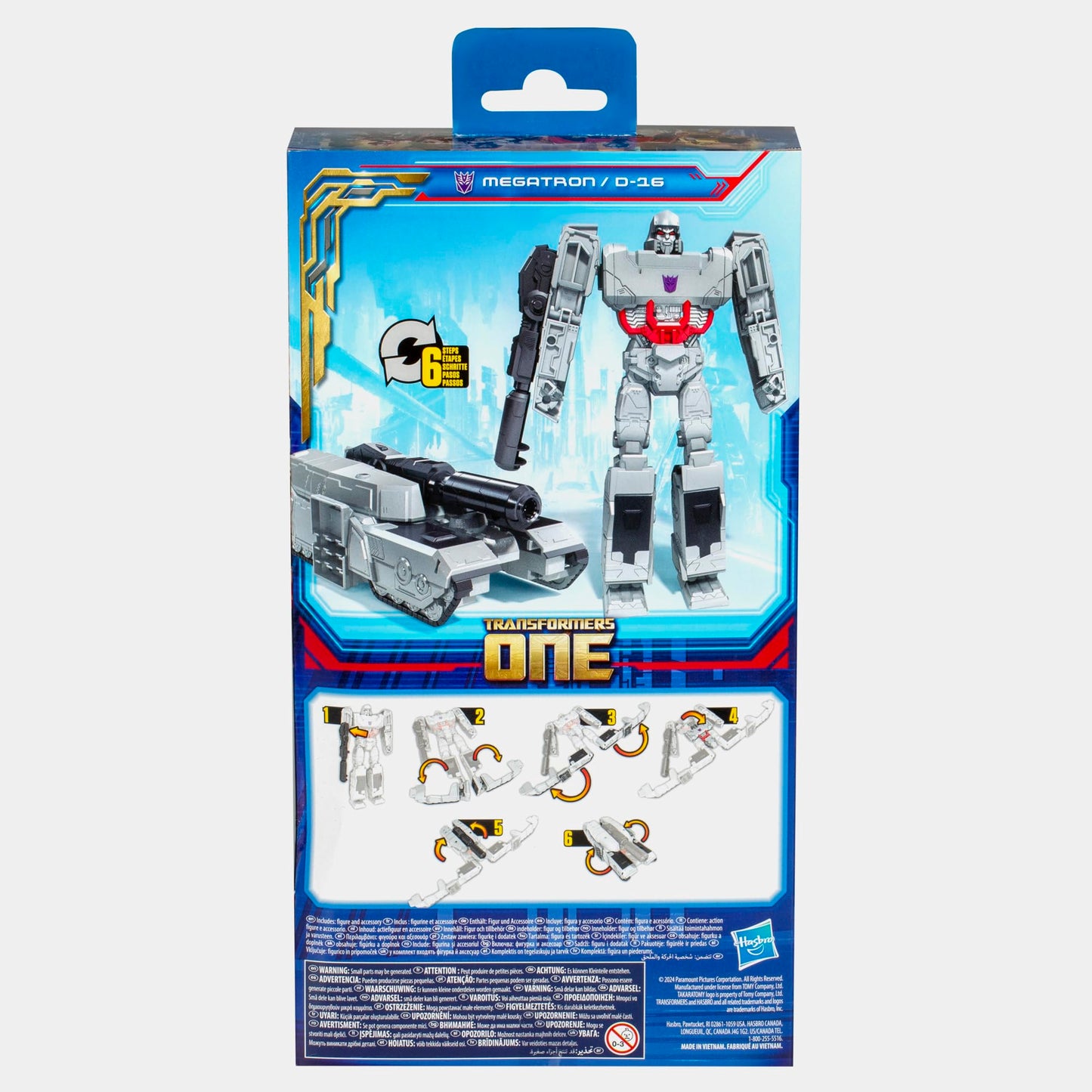 Transformers One Mega Changer Megatron D-16 – 11-Inch 2-In-1 Action Figure
