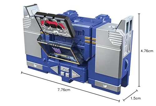 Transformers Generations War for Cybertron: Kingdom Core Class WFC-K21 Soundwave – 3.5-Inch Action Figure, Ages 8+