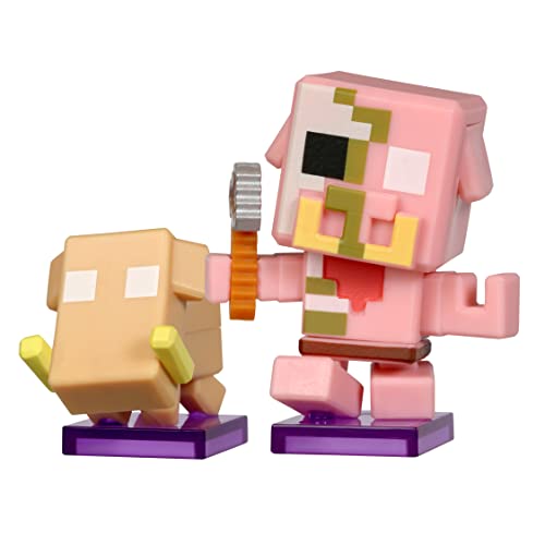 Treasure X Minecraft S1 Nether Portal Craft | Collectible Figures & Crafting Set