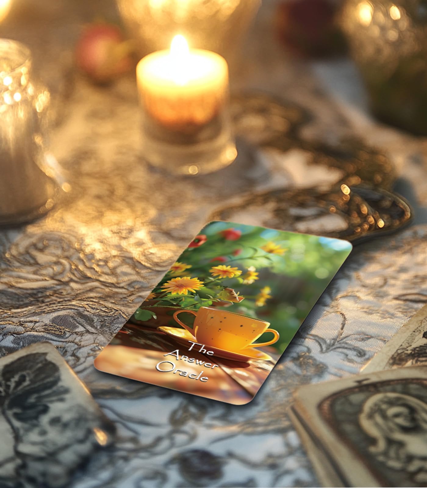 Trikendou Intuition Oracle Cards Deck – 78-Card Tarot-Inspired Oracle for Daily Readings & Spreads