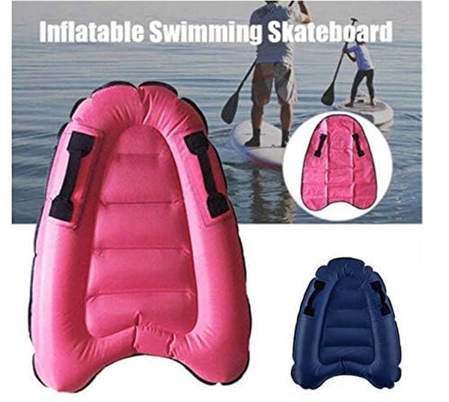 Trivamo Inflatable Surf Body Board with Handles – Lightweight, Dual-Sided Design, Learn-to-Swim Aid & Beach Fun