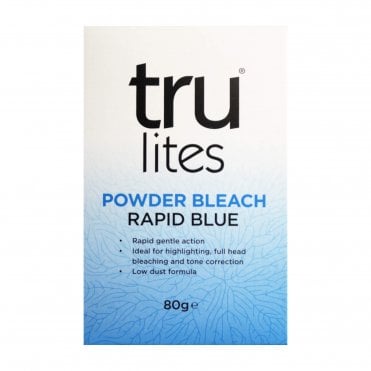 Truzone Trulites Rapid Blue Powder Bleach High-Lift Hair Lightening for Professional & Home Use 80g / 2.82 oz